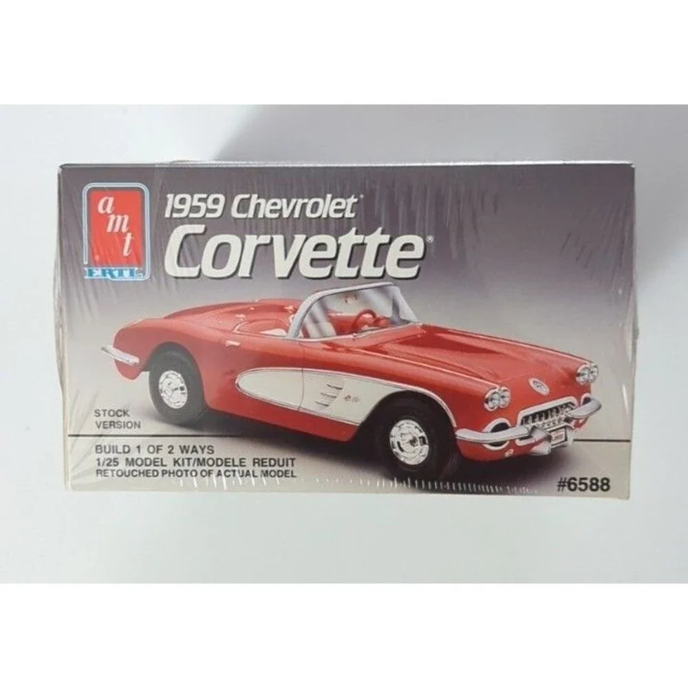 AMT Ertl '59 Corvette 6588 Model Kit in SEALED Box